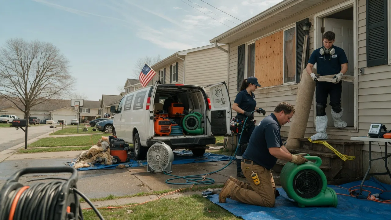 Water Damage Restoration in Dimock, PA near me